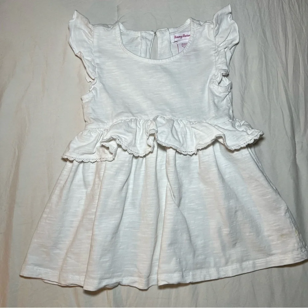 Lot of 2 Tommy Bahama Girls Dresses Size 5T and 5/6 sleeveless